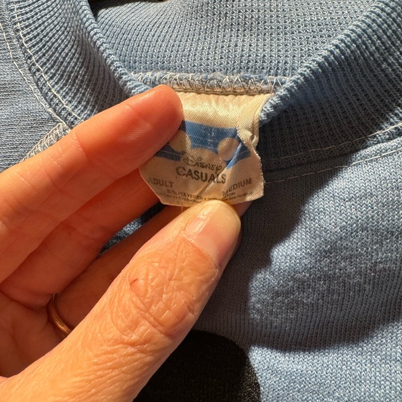 Vintage 70s Blue Mickey Mouse Sweatshirt - Picture 5 of 5